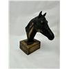 Image 1 : Cast Brass Horse Head Bust