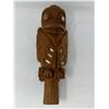 Image 1 : Carved First Nations Bird Rattle With Abalone Inlay