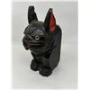 Image 1 : Hand Carved French Bulldog Wall Hanging Match Holder