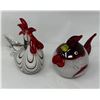 Image 1 : Art Glass Rooster And Hen