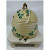 Image 1 : Vintage Porcelain Belleek Honey Pot