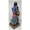 Image 2 : Vintage Chinese Porcelain Statue Of Guan Yu