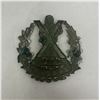 Image 2 : World War I Cameron Highlanders Cap Badge All White Metal