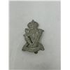 Image 1 : British English Crown Harp Cap Badge