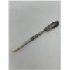 Image 2 : Sterling Silver Knife With Mother Of Pearl Handle