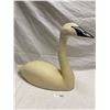 Image 1 : Vintage Hand Carved And Painted Whistling Swan Signed By Paul U. Vancouver B.C 1984