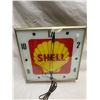Image 2 : Vintage Shell Pam Clock, Lights Up And Works In Great Condition