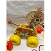 Image 3 : 3 Vintage Fisher Price Pull Toys