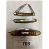 Image 1 : 3 Vintage Pocket Knives
