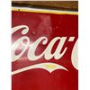 Image 2 : Vintage Self Framed Tin Coca Cola Advertising Sign