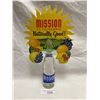 Image 1 : Vintage Cardboard Mission Of California Bottle Topper Advertising Sign With King Size Mission Bottle