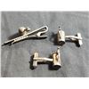 Image 2 : .800 And .835 Beer Stein Tie Clip With Pair Of Beer Steins Cuff Links