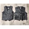 Image 1 : Pair Of Leather Vests
