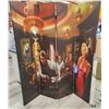 Image 1 : Marilyn Monroe, James Dean, Etc.. 4 Panel Vinyl Screen
