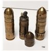 Image 1 : 3 Vintage Kaschie Bullet Lighters