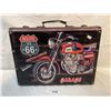 Image 1 : Route 66 Luggage Box With Autographed Photo Of Lita Ford