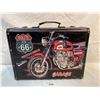 Image 2 : Route 66 Luggage Box With Autographed Photo Of Lita Ford