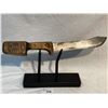 Image 1 : Hand Carved First Nations Machete Rattle