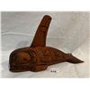 Image 2 : First Nations Hand Carved Killer Whale Rattle