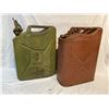 Image 1 : Pair Of Vintage Metal Jerry Cans