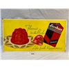 Image 1 : Vintage Lushus Jelly Dessert Cardboard Advertising Sign