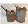 Image 1 : 2 Vintage Gasoline Cans