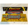 Image 1 : 3 Vintage Arcade Marquees, Omega Race, Robotron 2084, Etc..