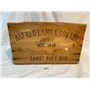 Image 1 : Alfred Lamb & Son Lambs Navy Rum Wooden Crate