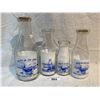 Image 1 : 4 Vintage Milk Bottles, 3 United And 1 Royal Dairy