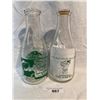 Image 2 : 2 Vintage Milk Bottles, Kootenay Valley Nelson B.C And Lakeview Dairy Kelowna B.C