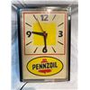 Image 1 : Vintage Pennzoil Clock, Working But Does Not Light Up