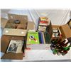 Image 1 : 5 Boxes Of Collectibles, Books, Mason Jars, Newspapers, Etc…
