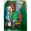 Image 2 : Tote Of Collectibles, Nascar Banners, Nascar Cereal Box, Nascar Cars, Etc..