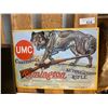 Image 1 : Remington Umc Cartridges Auto Loading Rifle Advertising Sign