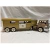 Image 5 : Vintage Pressed Steel Structo Truck And Horse Trailer