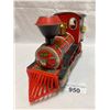 Image 2 : Vintage Battery Operated Japanese Tin Toy Train Engine