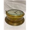 Image 2 : Brass Port Hole Wall Clock