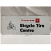 Image 1 : Firestone Bicycle Tire Centre Rack Topper Sign