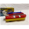 Image 2 : Vintage Hover Craft Friction Drive With Siren By Marx With Original Box