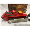 Image 2 : Vintage Magic Action Bulldozer With Original Box, Battery Operated, Engine Lights Up, Made In Japan