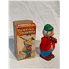 Image 3 : Vintage Tin Litho Wind Up Hunting Grandpa Made In Japan In Box