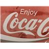 Image 2 : Vintage Self Framed Tin Enjoy Coca Cola Classic Sign