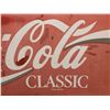 Image 3 : Vintage Self Framed Tin Enjoy Coca Cola Classic Sign