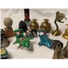 Image 4 : Misc Brass Bells, Bird, Boat Ash Tray, Vintage Toys, Etc..