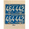Image 1 : Pair Of 1965 British Columbia License Plates