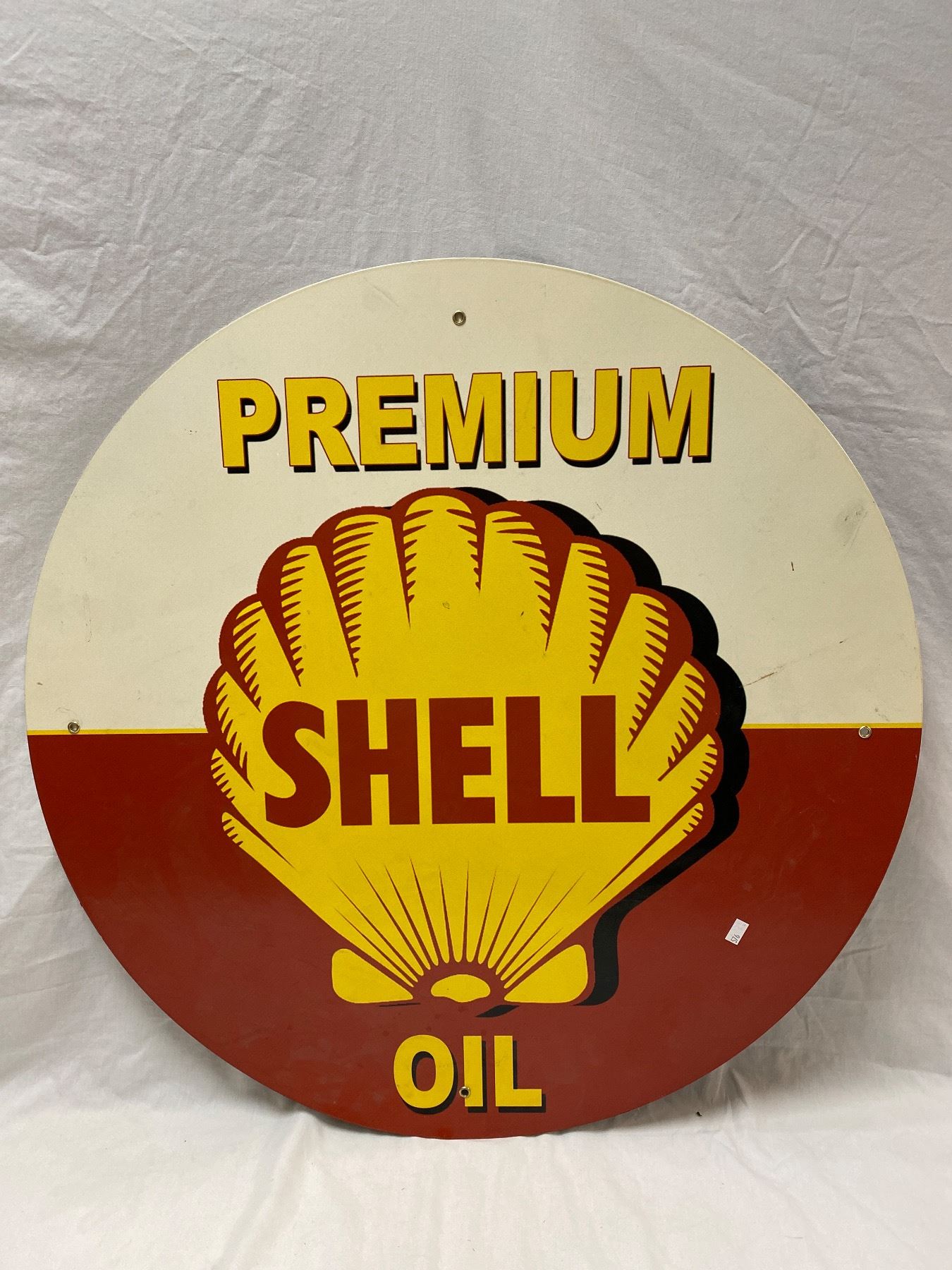Pre Sign Shell Premium Shell Oil Tin Sign