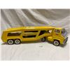Image 1 : Vintage Tonka Car Carrier With 2 Cars In Trailer