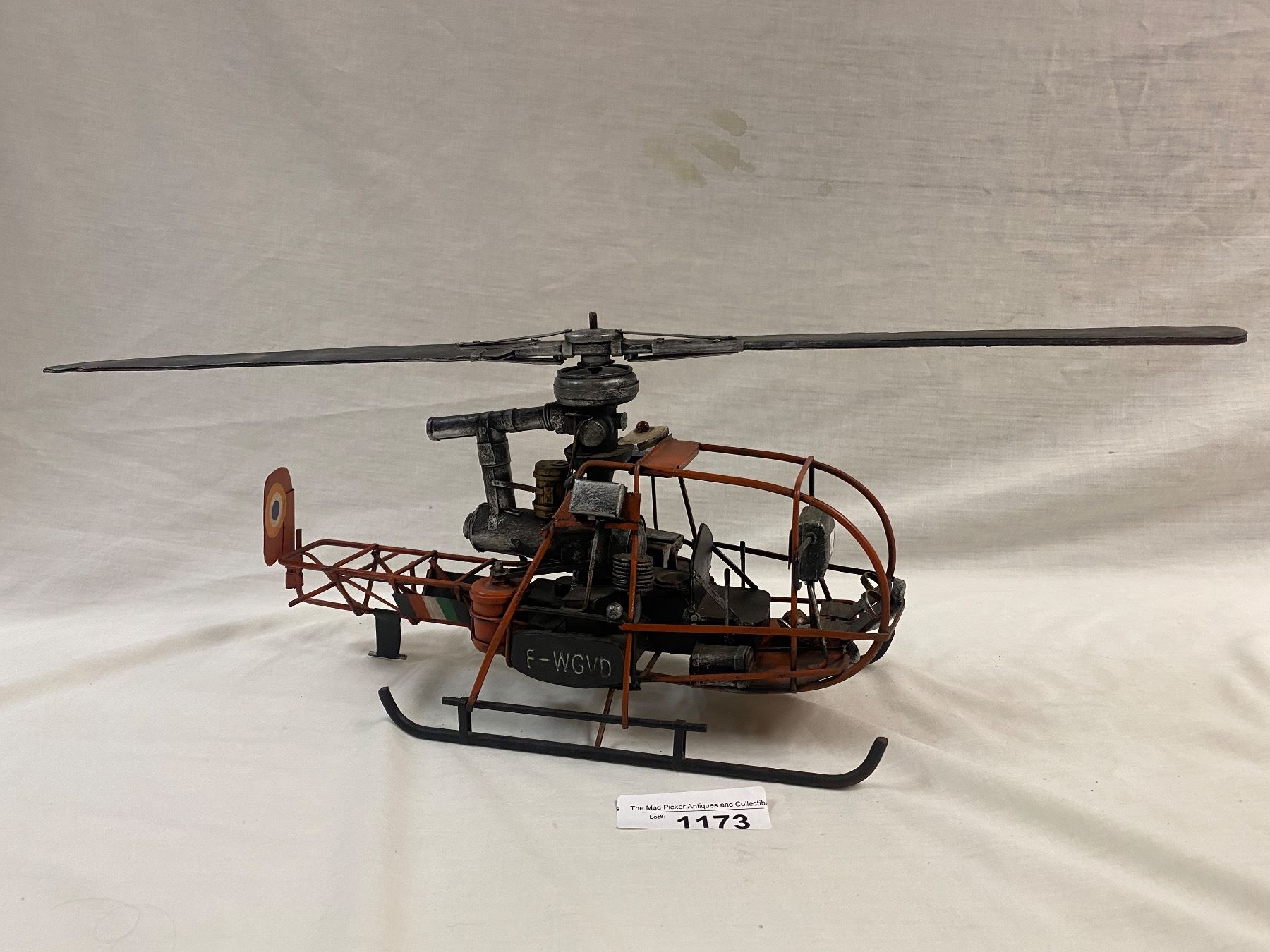 Custom Made Model Metal Helicopter