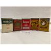 Image 1 : 5 Vintage Spice Tins