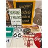 Image 3 : 11 Misc Advertising Signs And Road Signs, Etc..